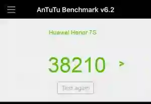 Huawei Honor 7S Antutu v7 