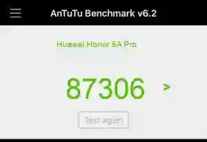 Huawei Honor 8A Pro Antutu v7 