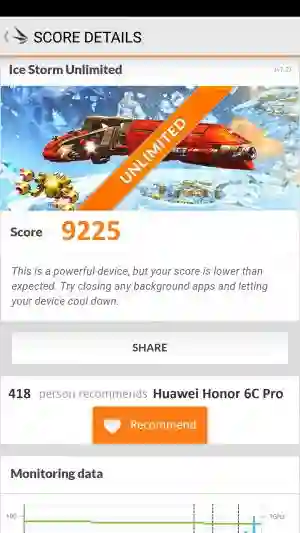 Huawei Honor 6C Pro 3DMark 