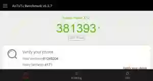 Huawei Honor X10 Antutu v7 