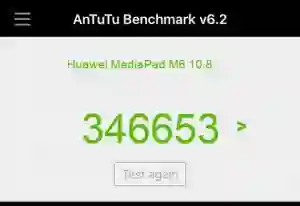  Huawei MediaPad M6 10.8   Antutu