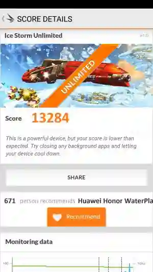 Huawei Honor WaterPlay 3DMark 