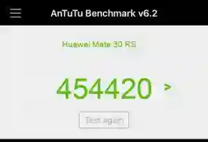 Huawei Mate 30 RS Antutu v7 