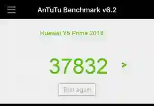 Huawei Y5 Prime 2018 Antutu v7 